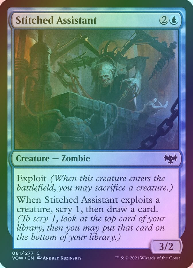 Stitched Assistant (VOW) (81) / Foil