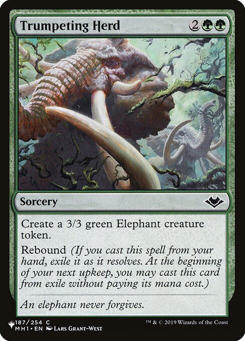 Trumpeting Herd (PLST) (MH1-187)