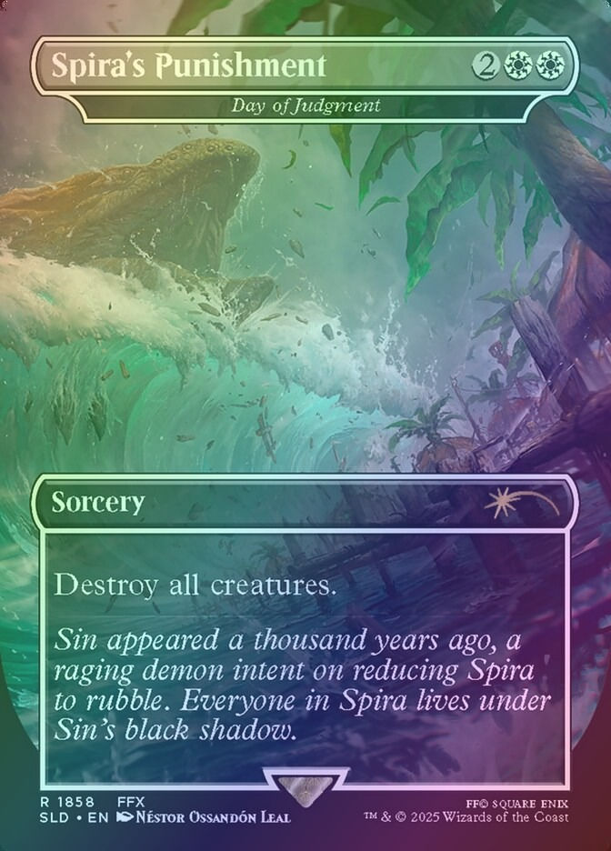 Day of Judgment (SLD) (1858) / Borderless / Foil