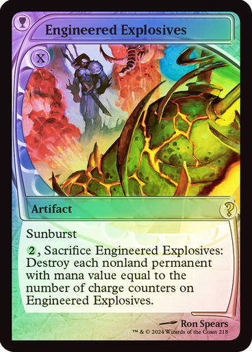 Engineered Explosives (MB2) (218) / Foil