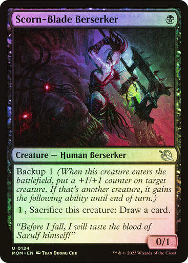 Scorn-Blade Berserker (mom) / Foil