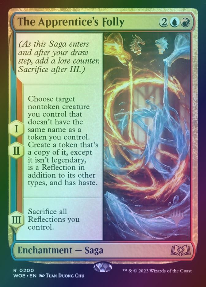 The Apprentice's Folly (PWOE) (200p) / Foil