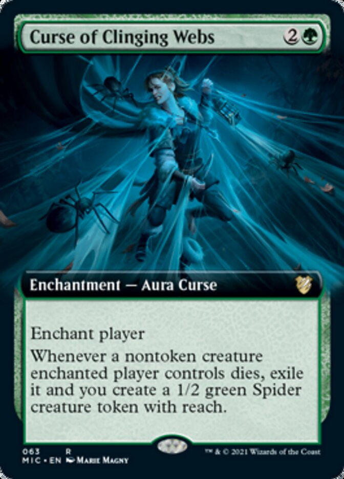 Curse of Clinging Webs (MIC) / Extended Art