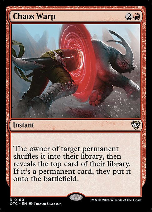 Chaos Warp (otc) (160)