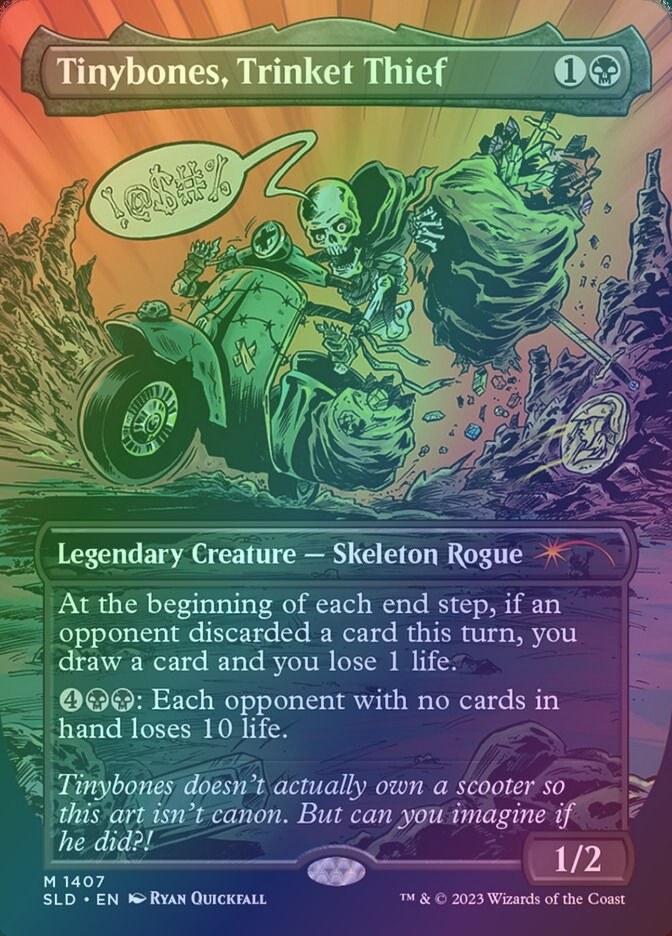 Tinybones, Trinket Thief (SLD) (1407) / Borderless / Foil