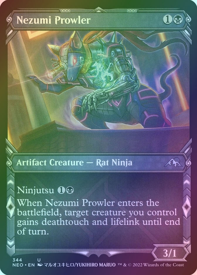 Nezumi Prowler (NEO) (344) / Showcase / Foil