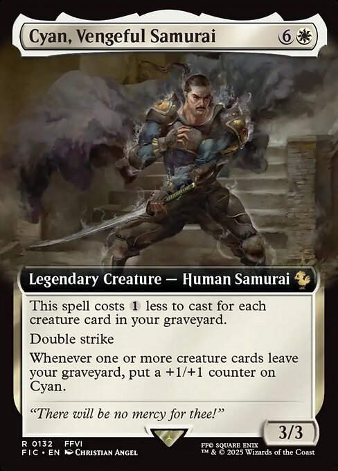 Cyan, Vengeful Samurai (FIC) (132) / Extended Art