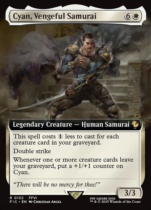 Cyan, Vengeful Samurai (FIC) (132) / Extended Art