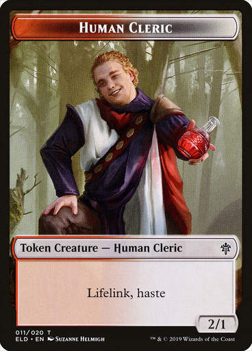 Human Cleric Token (TELD)