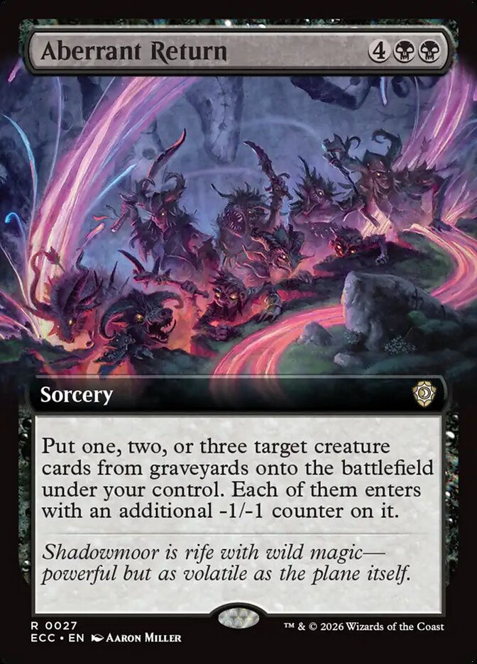 Aberrant Return (ECC) (27) / Extended Art