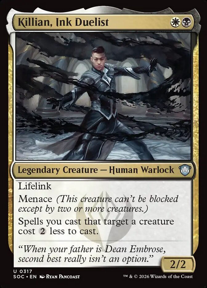 Killian, Ink Duelist (SOC) (317)