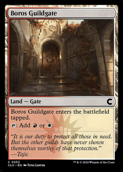 Boros Guildgate (clu) (232)