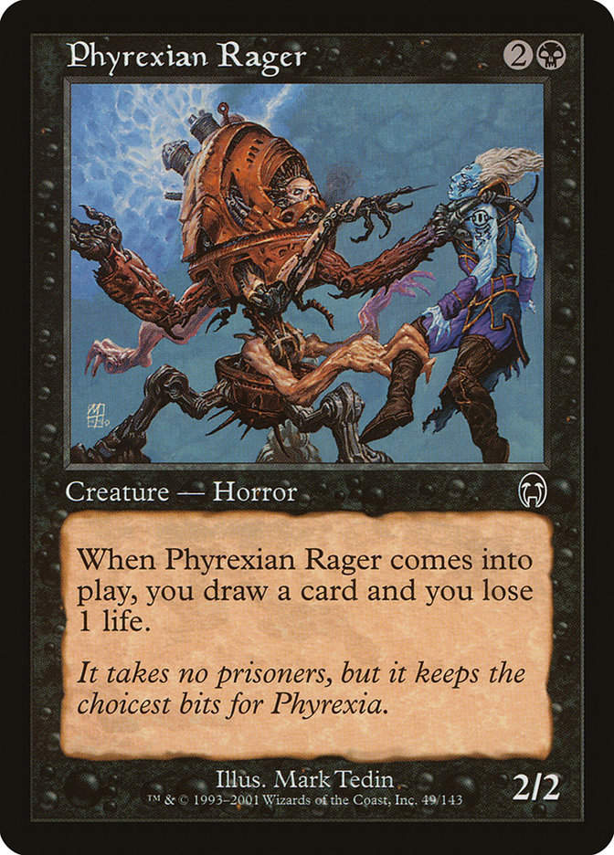 Phyrexian Rager (APC) (49)
