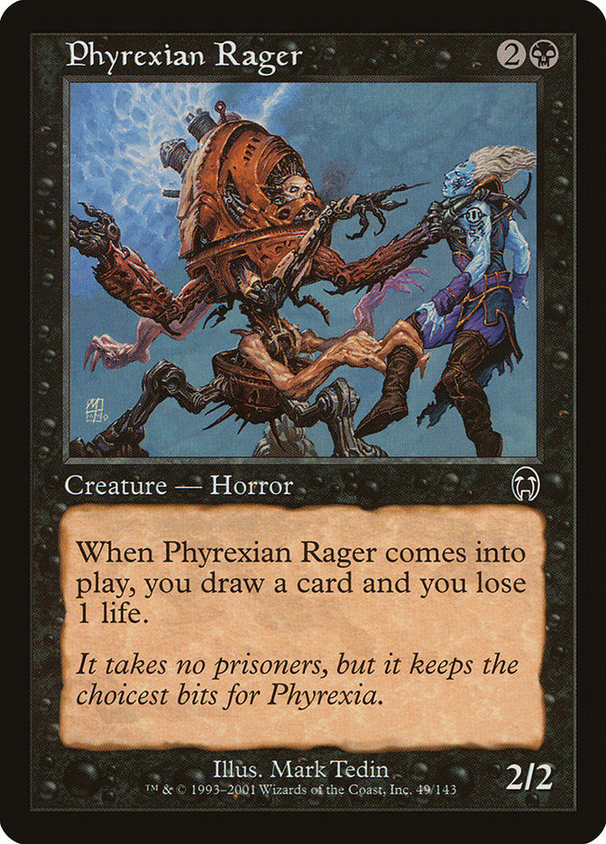 Phyrexian Rager (APC) (49)