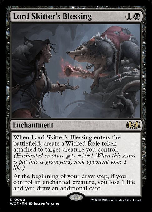 Lord Skitter's Blessing (woe)