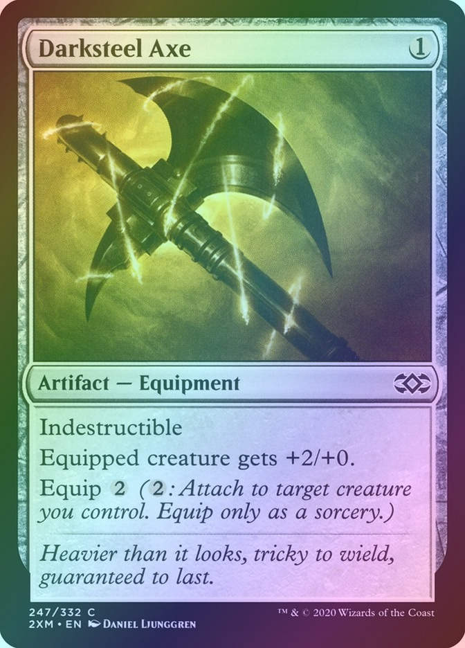 Darksteel Axe (2XM) (247) / Foil