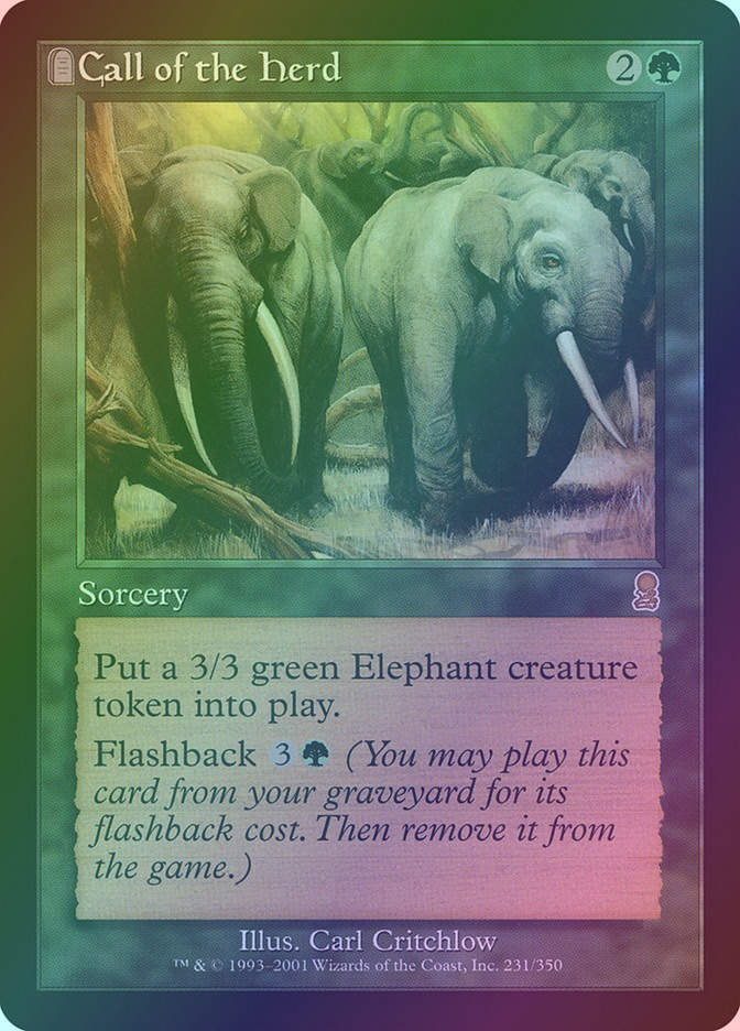 Call of the Herd (ODY) (231) / Foil
