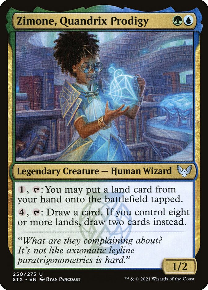Zimone, Quandrix Prodigy (STX) (250)