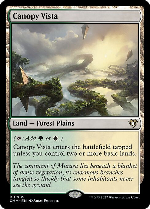 Canopy Vista (cmm) (Commander Deck)
