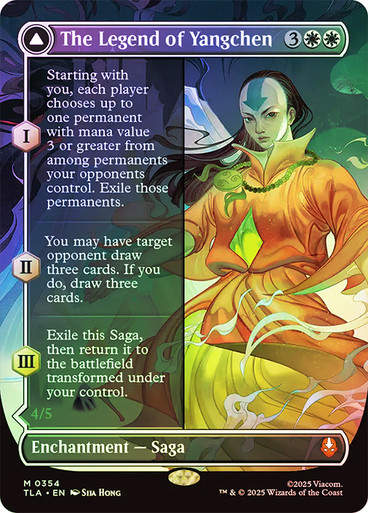 The Legend of Yangchen // Avatar Yangchen (TLA) (354) / Borderless / Foil
