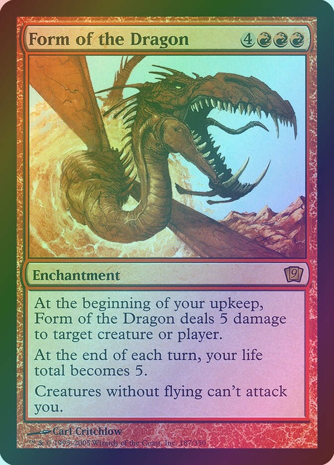 Form of the Dragon (9ED) (187★) / Foil