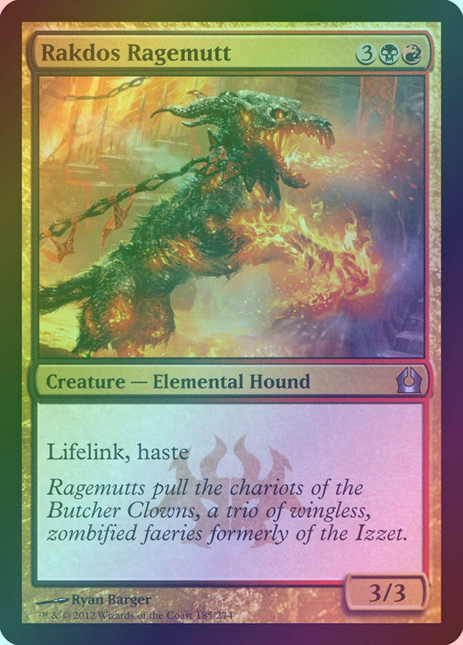 Rakdos Ragemutt (RTR) (185) / Foil