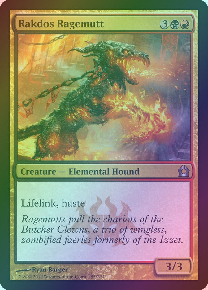 Rakdos Ragemutt (RTR) (185) / Foil