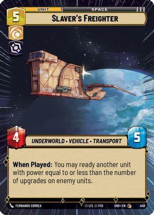 Slaver's Freighter (Hyperspace) (SHD_#458)