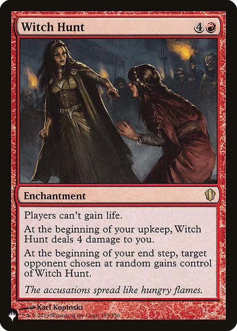 Witch Hunt (PLST) (C13-133)