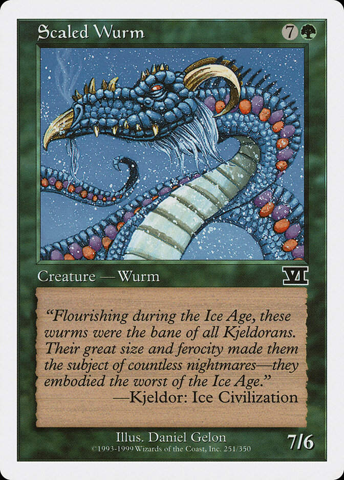 Scaled Wurm (6ED) (251)