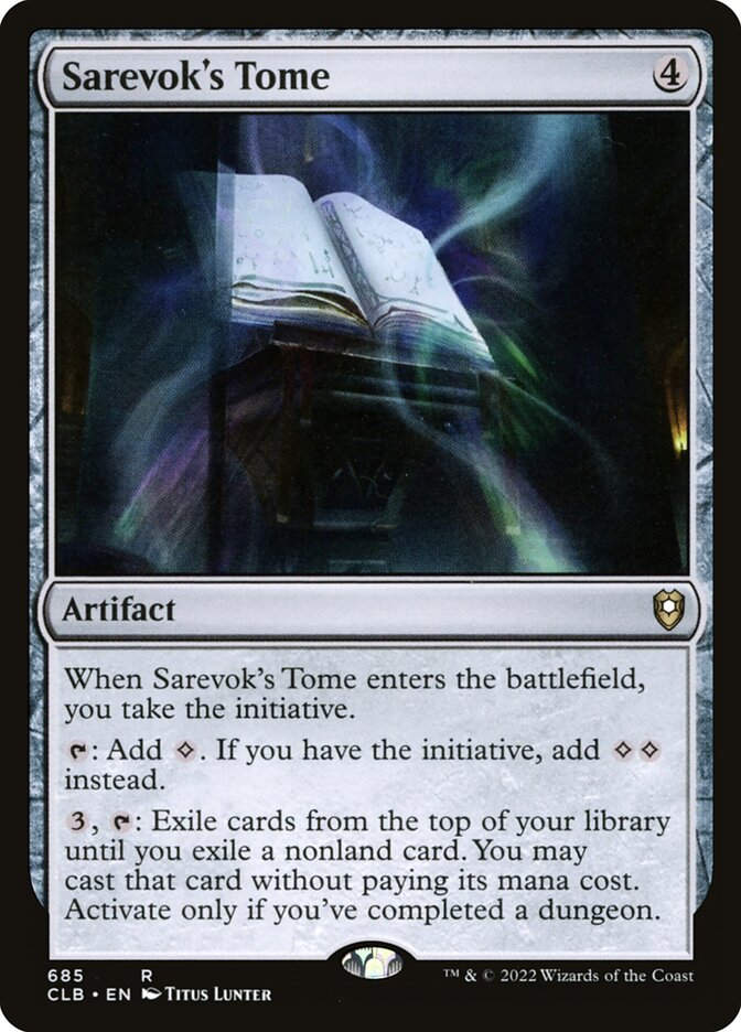 Sarevok's Tome (CLB) (685)
