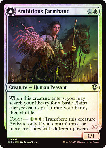Ambitious Farmhand // Seasoned Cathar (INR) (8) / Foil — cara 1 de 2