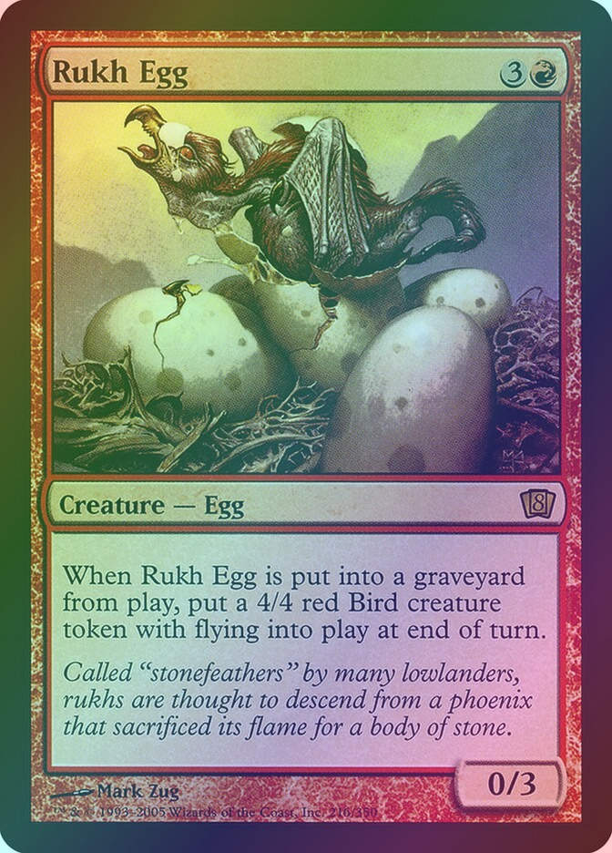 Rukh Egg (8ED) (216★) / Foil