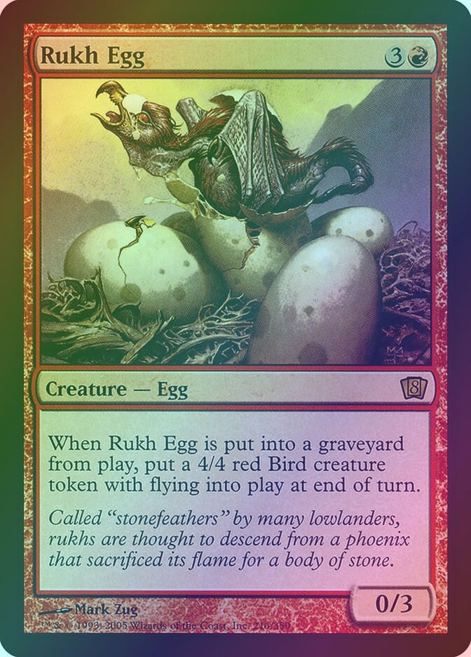 Rukh Egg (8ED) (216★) / Foil