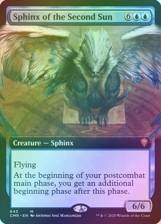 Sphinx of the Second Sun (CMR) (643) / Extended Art / Foil