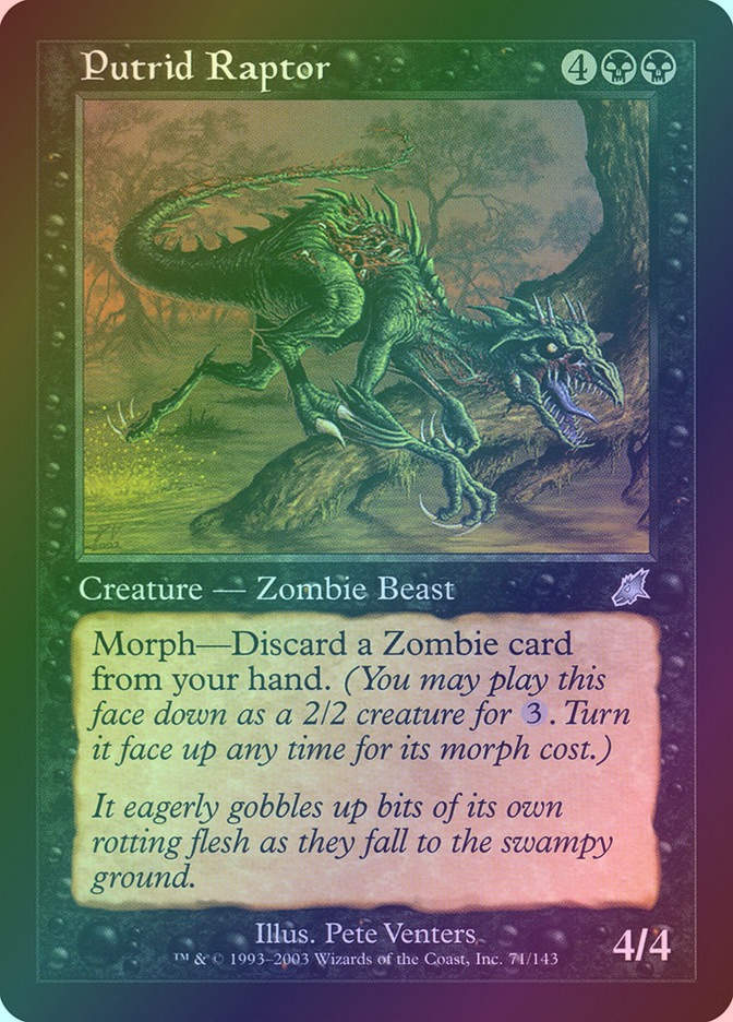Putrid Raptor (SCG) (71) / Foil