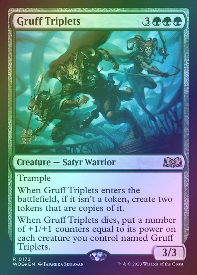 Gruff Triplets (PWOE) (172s) / Foil