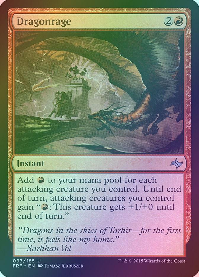 Dragonrage (FRF) (97) / Foil