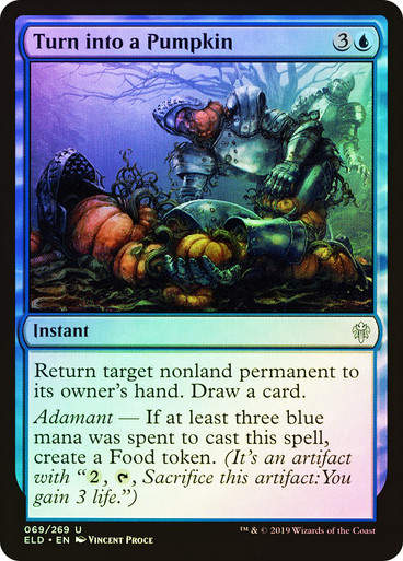 Turn into a Pumpkin (ELD) (69) / Foil