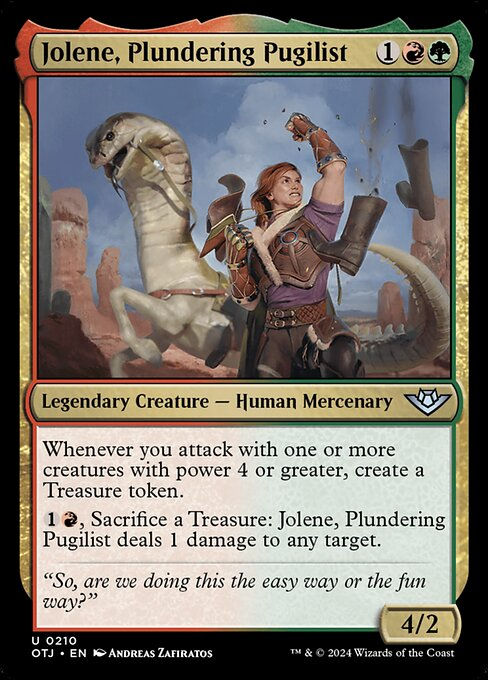 Jolene, Plundering Pugilist (otj) (210)