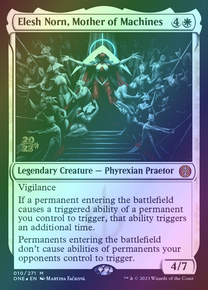 Elesh Norn, Mother of Machines (PONE) (10s) / Foil