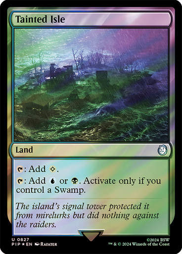 Tainted Isle (pip) (827) / Surge Foil