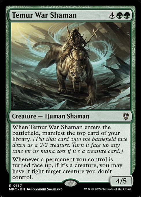 Temur War Shaman (mkc) (187)