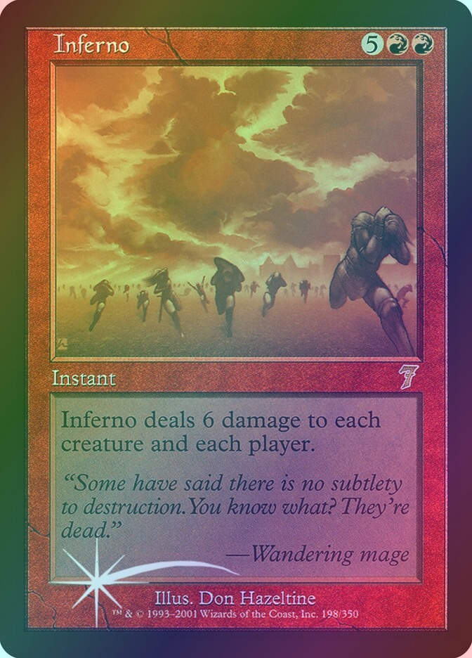 Inferno (7ED) (198★) / Foil