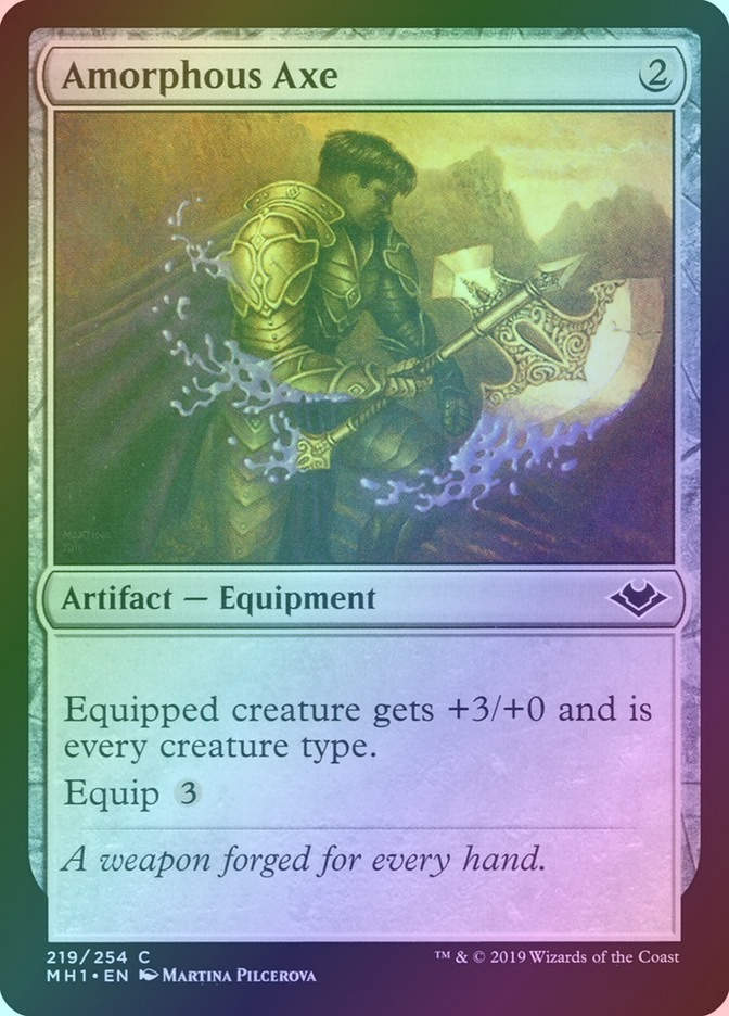 Amorphous Axe (MH1) (219) / Foil