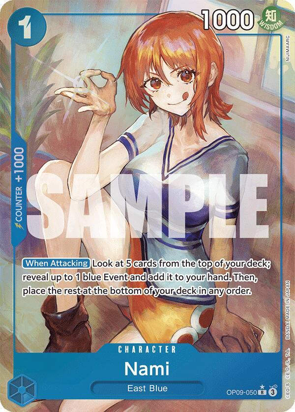 Nami (050) (Parallel) (OP09-050) / Foil