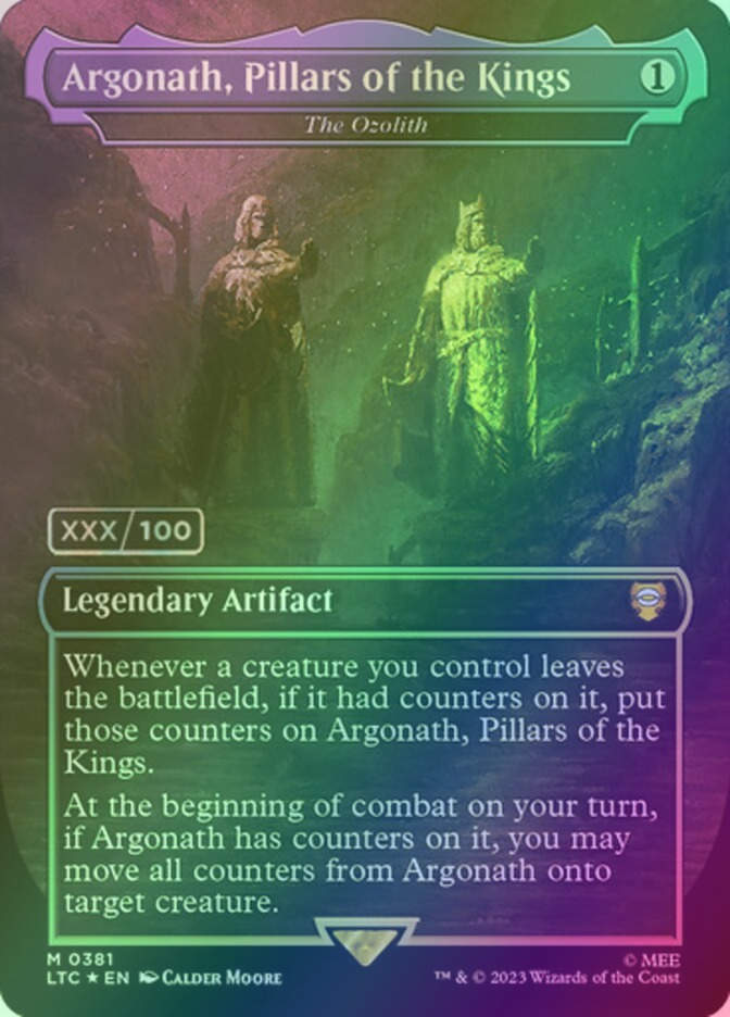 The Ozolith (LTC) (381z) / Borderless / Serialized