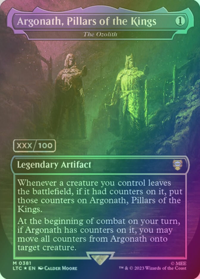 The Ozolith (LTC) (381z) / Borderless / Serialized