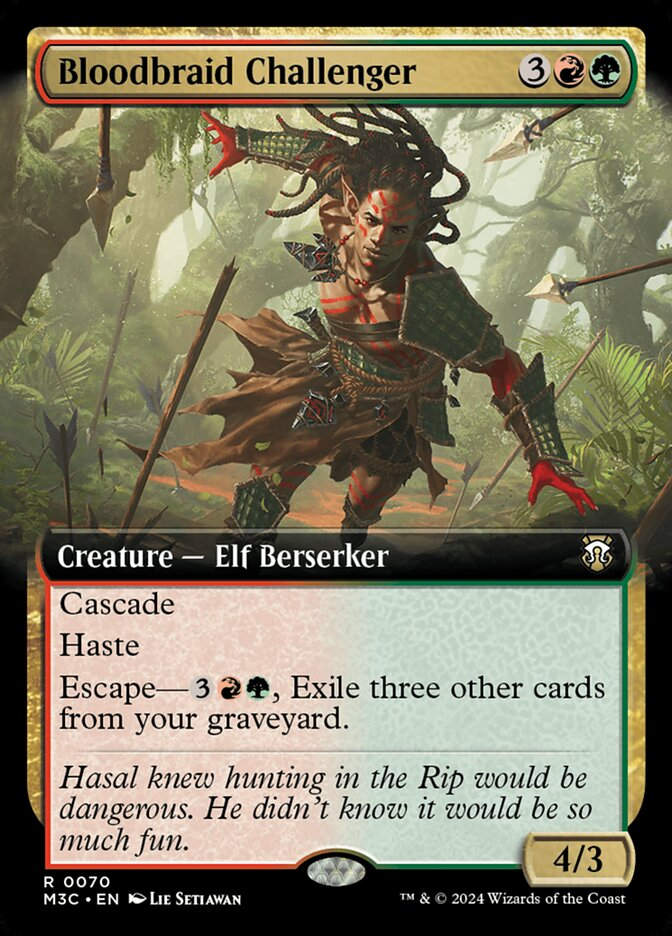 Bloodbraid Challenger (m3c) (70) / Extended Art