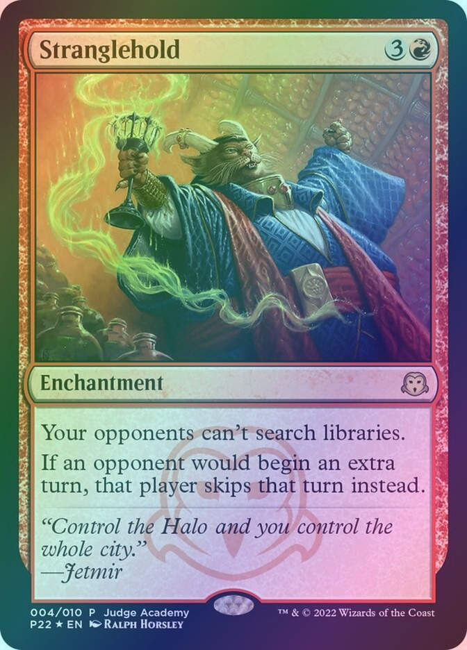 Stranglehold (P22) (4) / Foil